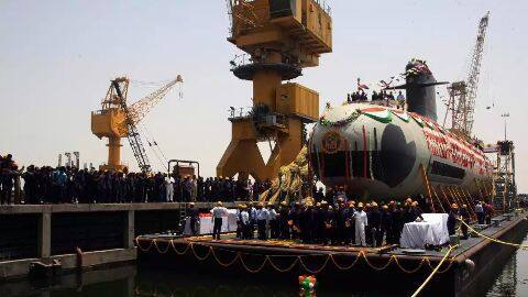 INS Kalvari commences sea trials, induction in Sept INS Kalvari commences sea trials, induction in Sept