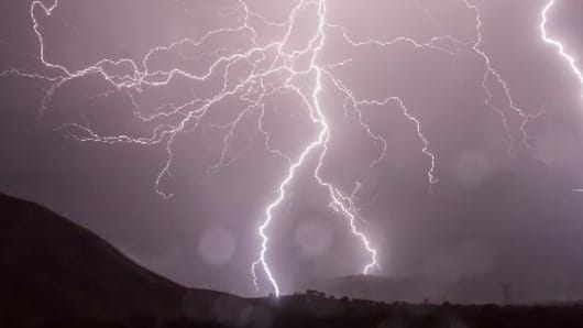 Eastern Australia's wild storm