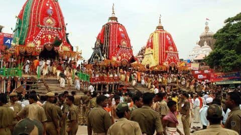 Heavy security for this year's Rath Yatra Heavy security for this year's Rath Yatra