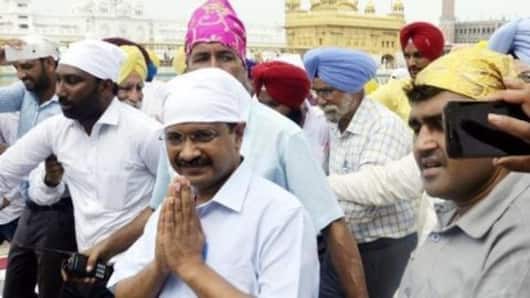 Arvind Kerjriwal in Punjab ahead of elections