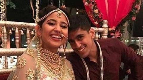 Actress Shweta Tripathi, Chaitnya Sharma tie the knot in Goa Actress Shweta Tripathi, Chaitnya Sharma tie the knot in Goa