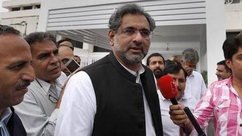 Former Prime Minister Shahid Khaqan Abbasi is PML-N's candidate Former Prime Minister Shahid Khaqan Abbasi is PML-N's candidate