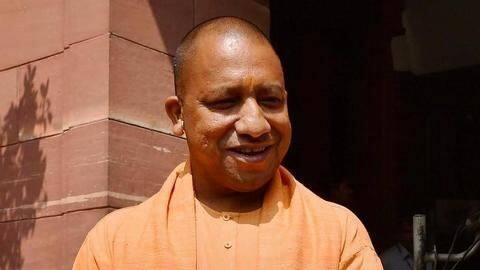 UP CM Yogi Adityanath faces protest in Kushinagar UP CM Yogi Adityanath faces protest in Kushinagar