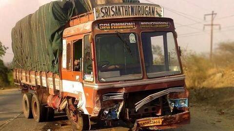 Gujarat: 26 killed as truck falls off bridge in Bhavnagar Gujarat: 26 killed as truck falls off bridge in Bhavnagar