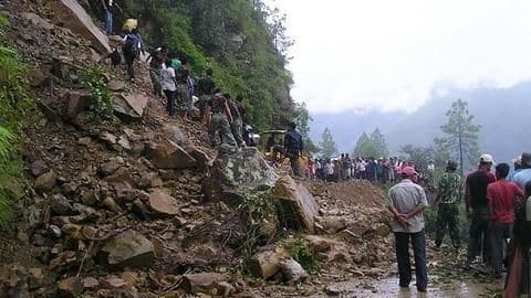 Uttarakhand: 6 family members, including minors, buried alive in landslide Uttarakhand: 6 family members, including minors, buried alive in landslide