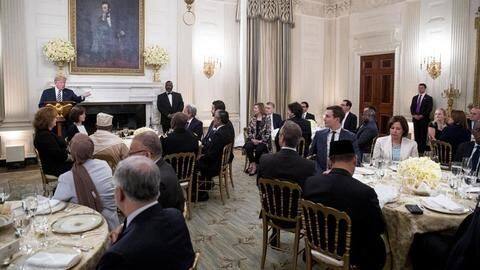 Trump hosts first Iftar dinner, seeks co-operation from Muslim world Trump hosts first Iftar dinner, seeks co-operation from Muslim world