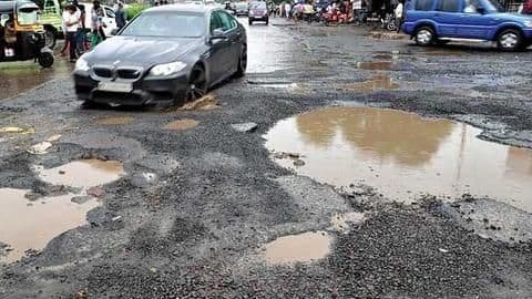 Man says Mumbai has 27,366 potholes; BMC calls 'publicity stunt' Man says Mumbai has 27,366 potholes; BMC calls 'publicity stunt'