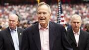 Ex-US President HW Bush hospitalized a day after wife's funeral
