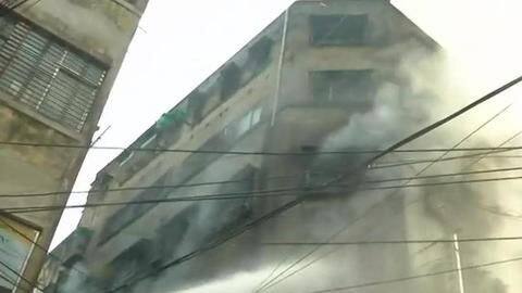 Kolkata: Bagree Market fire brought under control after 2 days Kolkata: Bagree Market fire brought under control after 2 days