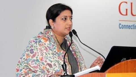 Charge-sheet filed against 4 DU students for 'stalking' Smriti Irani Charge-sheet filed against 4 DU students for 'stalking' Smriti Irani