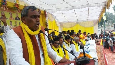 People attending rival's rally would be cursed with jaundice: Rajbhar People attending rival's rally would be cursed with jaundice: Rajbhar