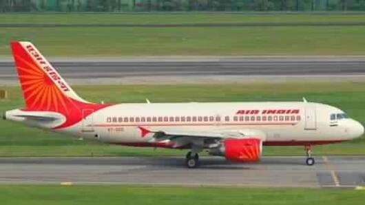 Man causes panic on board AI flight