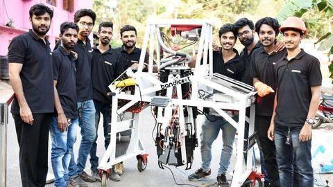 Kerala's robotic scavenger to clean up Tamil Nadu's temple town Kerala's robotic scavenger to clean up Tamil Nadu's temple town