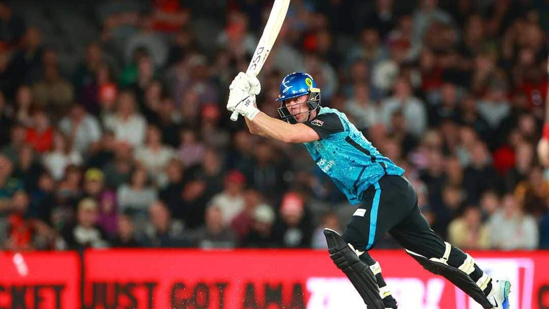 Chris Lynn slams his 31st half-century in Big Bash League