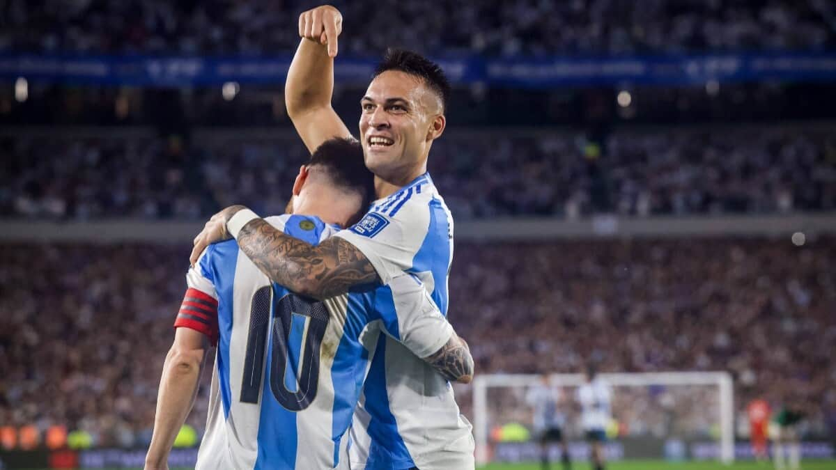 Lautaro Martinez and Lionel Messi equal these massive records