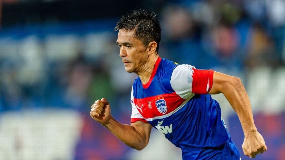 Sunil Chhetri sets new ISL record with hat-trick at 40