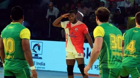 Adewalure leads England to defeat Australia in Kabaddi WC Adewalure leads England to defeat Australia in Kabaddi WC
