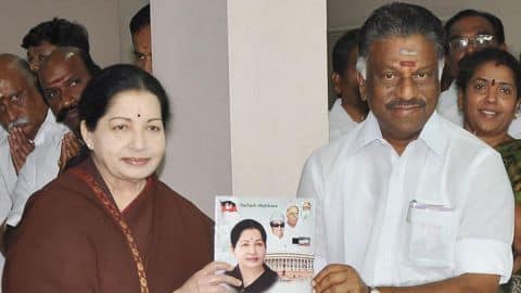 Jayalalithaa's portfolios handed over to Finance Minister Jayalalithaa's portfolios handed over to Finance Minister