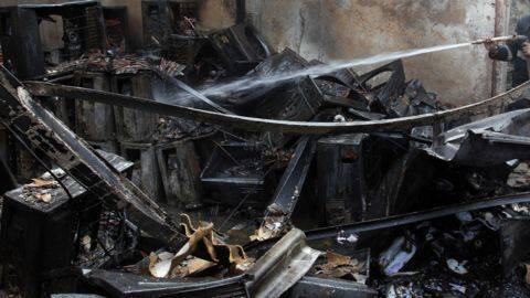 Police make arrests over SUM hospital fire Police make arrests over SUM hospital fire