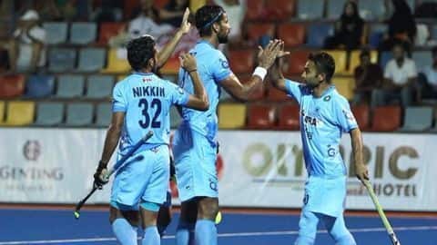 Rupinder scored six goals as India crushed Japan Rupinder scored six goals as India crushed Japan