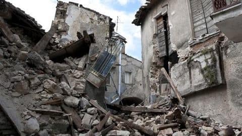 6.6 magnitude quake rocks Itlay 6.6 magnitude quake rocks Itlay