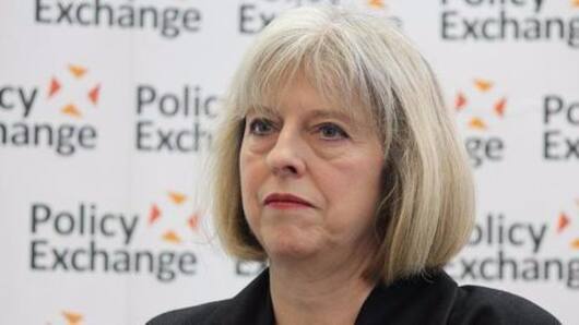 British PM Theresa May in India