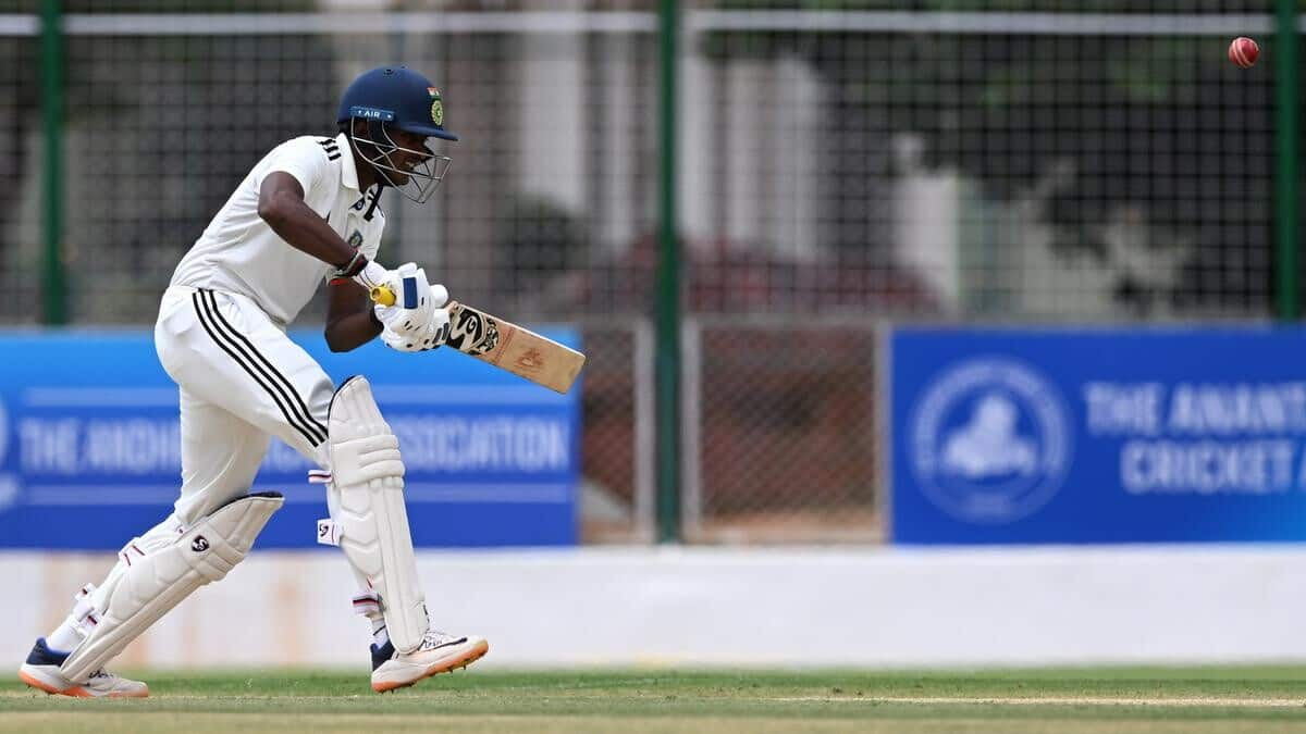 Sai Sudharsan hits maiden First-Class double hundred in Ranji Trophy