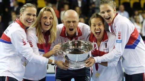 Czech Republic beat France to retain the Fed Cup Czech Republic beat France to retain the Fed Cup