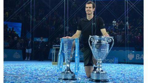 Murray wins his first ATP World Tour Finals title Murray wins his first ATP World Tour Finals title