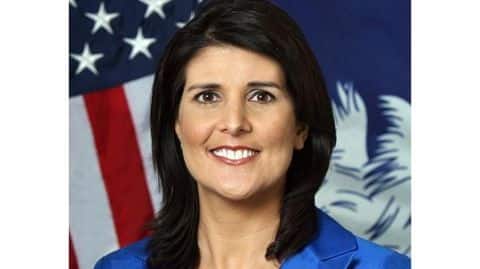 Nikki Haley chosen as the US ambassador to UN Nikki Haley chosen as the US ambassador to UN