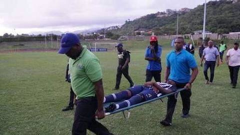 Two players sent to hospital after lightning strikes football match Two players sent to hospital after lightning strikes football match