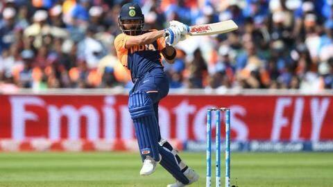 Kohli has scored the most tons in India-WI ODIS Kohli has scored the most tons in India-WI ODIS