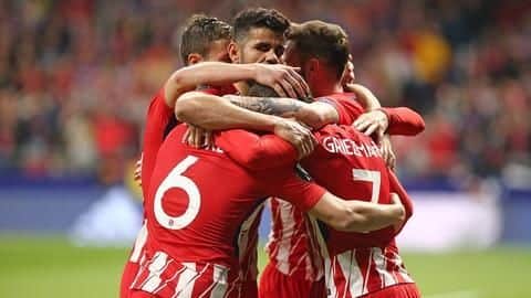 Football: Atletico, Arsenal clinch crucial home wins Football: Atletico, Arsenal clinch crucial home wins