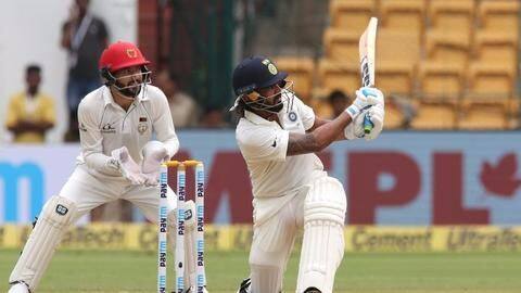India vs Afghanistan: Day 1 Report India vs Afghanistan: Day 1 Report