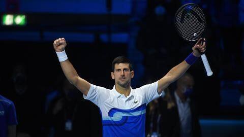 ATP Finals: Djokovic cruises into semis, wins Green Group ATP Finals: Djokovic cruises into semis, wins Green Group