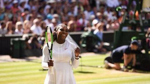 Serena survives scare to reach semis Serena survives scare to reach semis