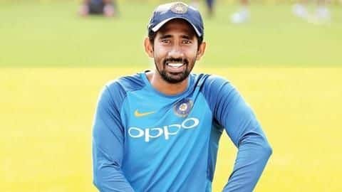 Saha will keep for us in this Test series: Kohli Saha will keep for us in this Test series: Kohli