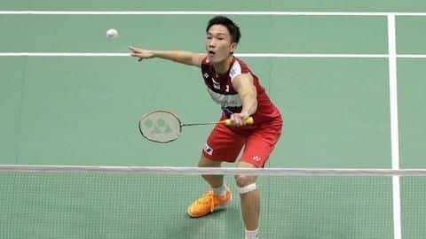 Momota could be out for two months after car crash Momota could be out for two months after car crash