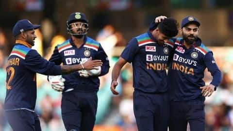 Third T20I: India fined for slow over-rate against Australia Third T20I: India fined for slow over-rate against Australia