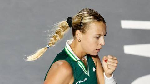 WTA Finals: Kontaveit to face Muguruza for the crown WTA Finals: Kontaveit to face Muguruza for the crown
