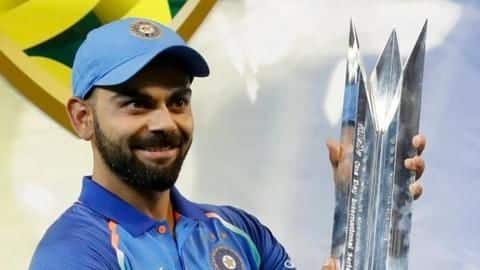ICC Awards: Virat Kohli scripts history after clean sweep ICC Awards: Virat Kohli scripts history after clean sweep