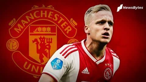 Manchester United sign Donny van de Beek from Ajax Manchester United sign Donny van de Beek from Ajax