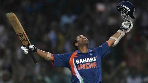 Tendulkar was the first to notch an ODI double hundred Tendulkar was the first to notch an ODI double hundred
