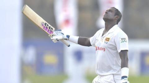 Angelo Mathews smashes 11th career Test ton: Records broken Angelo Mathews smashes 11th career Test ton: Records broken