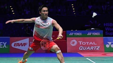 Ace shuttler Momota in hospital since Monday Ace shuttler Momota in hospital since Monday