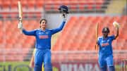 Smriti Mandhana slams 2nd-fastest century in Women's ODIs: Key stats