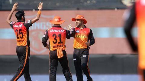 IPL 2021: SRH bowl out PBKS for 120 IPL 2021: SRH bowl out PBKS for 120