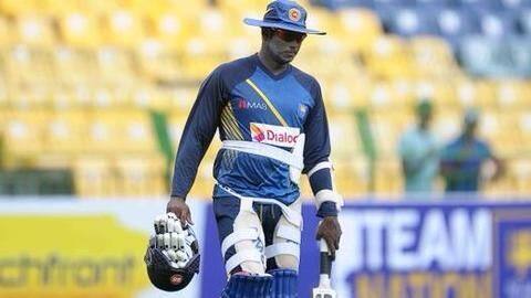 Nidahas Trophy 2018: Angelo Mathews ruled out Nidahas Trophy 2018: Angelo Mathews ruled out