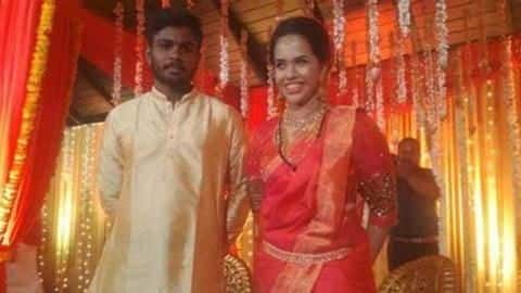 Samson tied the knot last year Samson tied the knot last year