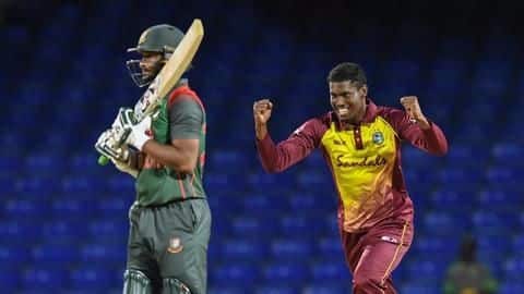 West Indies thrash Bangladesh in a rain-curtailed T20I West Indies thrash Bangladesh in a rain-curtailed T20I